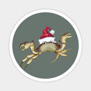 Santa Crab Magnet